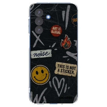 Picasee διαφανής θήκη σιλικόνης Samsung Galaxy A17 5G - STICKERS x TAGS