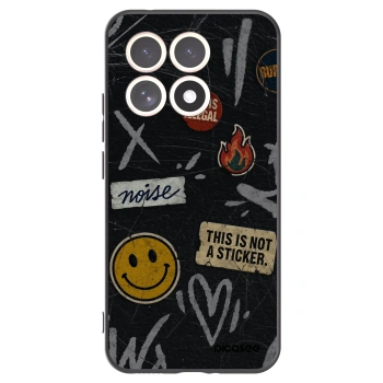 Picasee Μαύρη θήκη σιλικόνης για Xiaomi 15T - STICKERS x TAGS