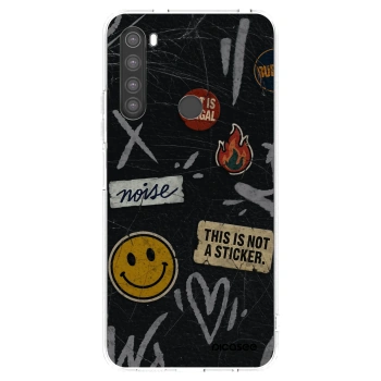 Picasee διαφανής θήκη σιλικόνης Xiaomi Redmi Note 8 - STICKERS x TAGS