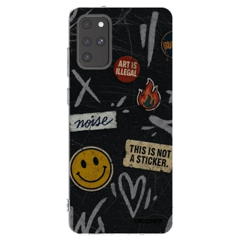 Picasee διαφανής θήκη σιλικόνης Samsung Galaxy S20+ G985F - STICKERS x TAGS
