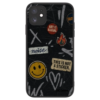 Picasee ULTIMATE CASE για Apple iPhone 11 - STICKERS x TAGS