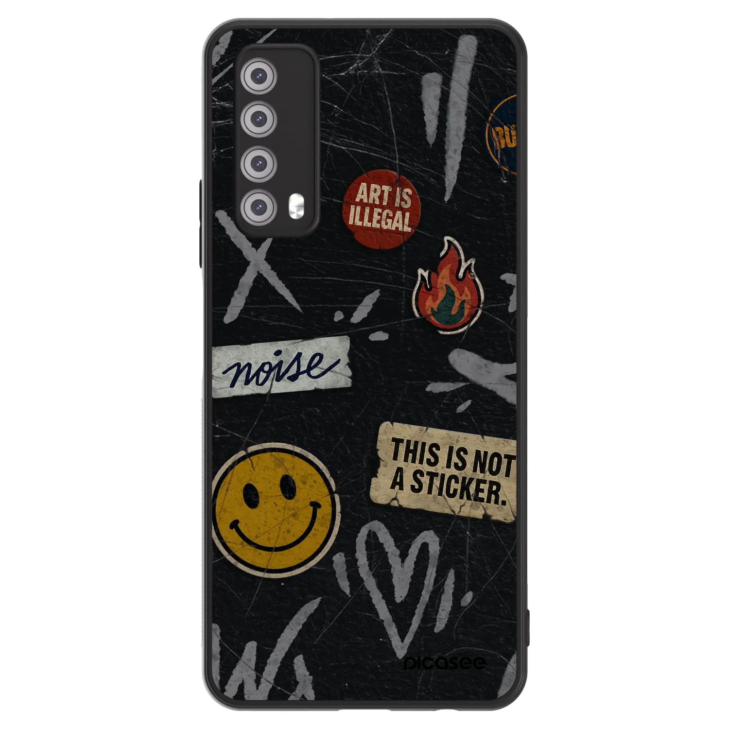 Picasee ULTIMATE CASE για Huawei P Smart 2021 - STICKERS x TAGS