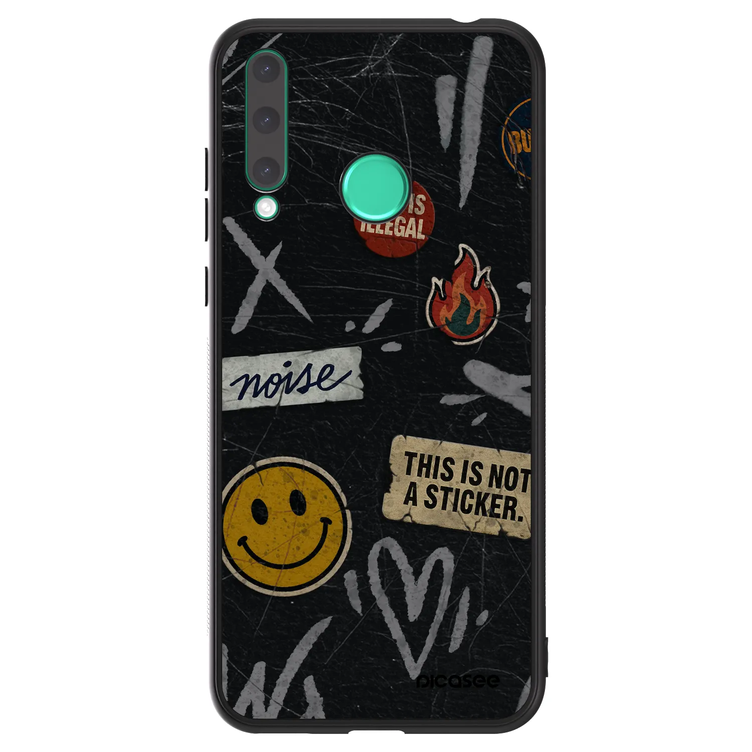 Picasee ULTIMATE CASE για Honor 20 Lite - STICKERS x TAGS