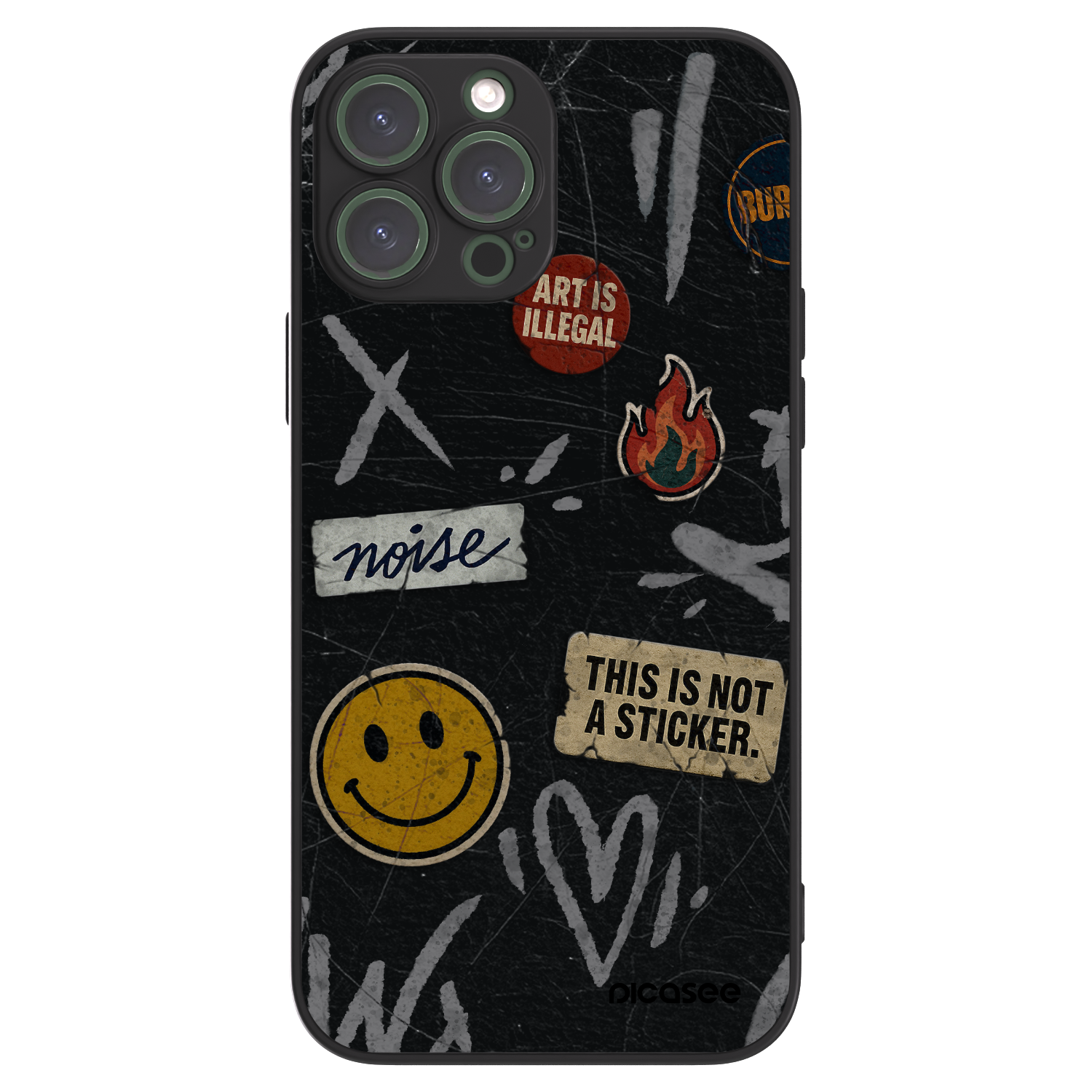 Picasee ULTIMATE CASE για Apple iPhone 13 Pro Max - STICKERS x TAGS