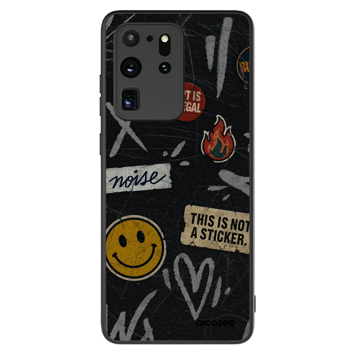 Picasee ULTIMATE CASE για Samsung Galaxy S20 Ultra 5G G988F - STICKERS x TAGS