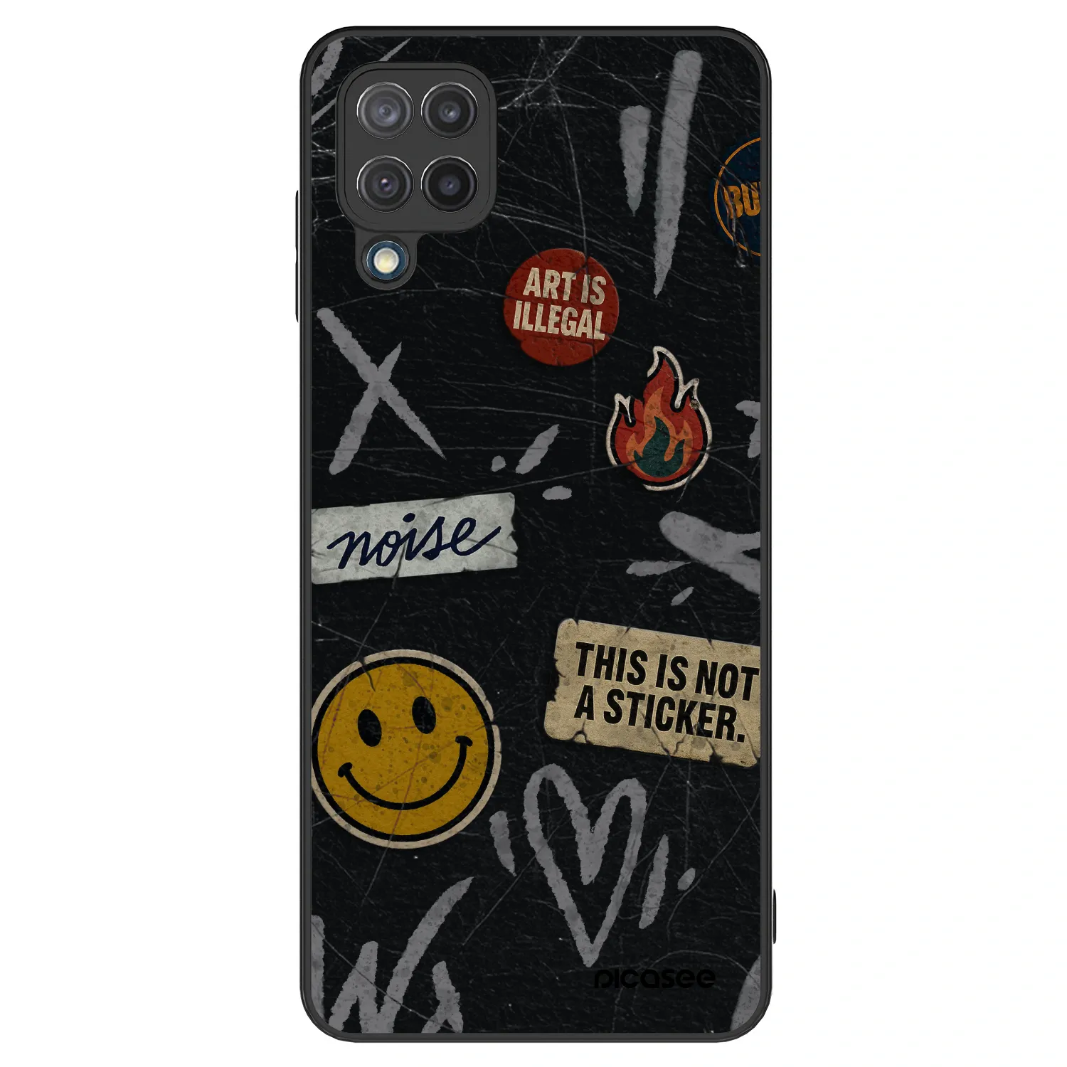 Picasee ULTIMATE CASE για Samsung Galaxy M12 M127F - STICKERS x TAGS