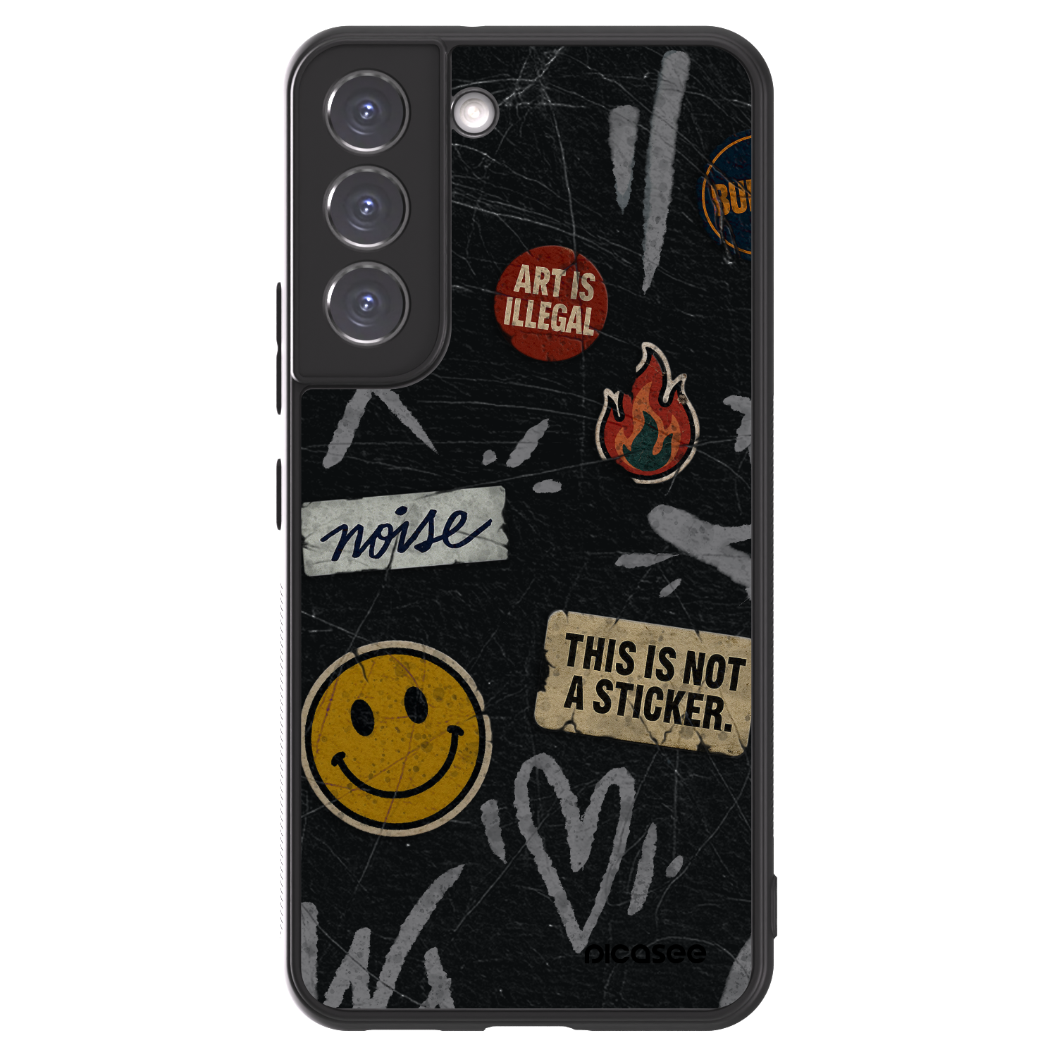 Picasee ULTIMATE CASE για Samsung Galaxy S22 5G - STICKERS x TAGS