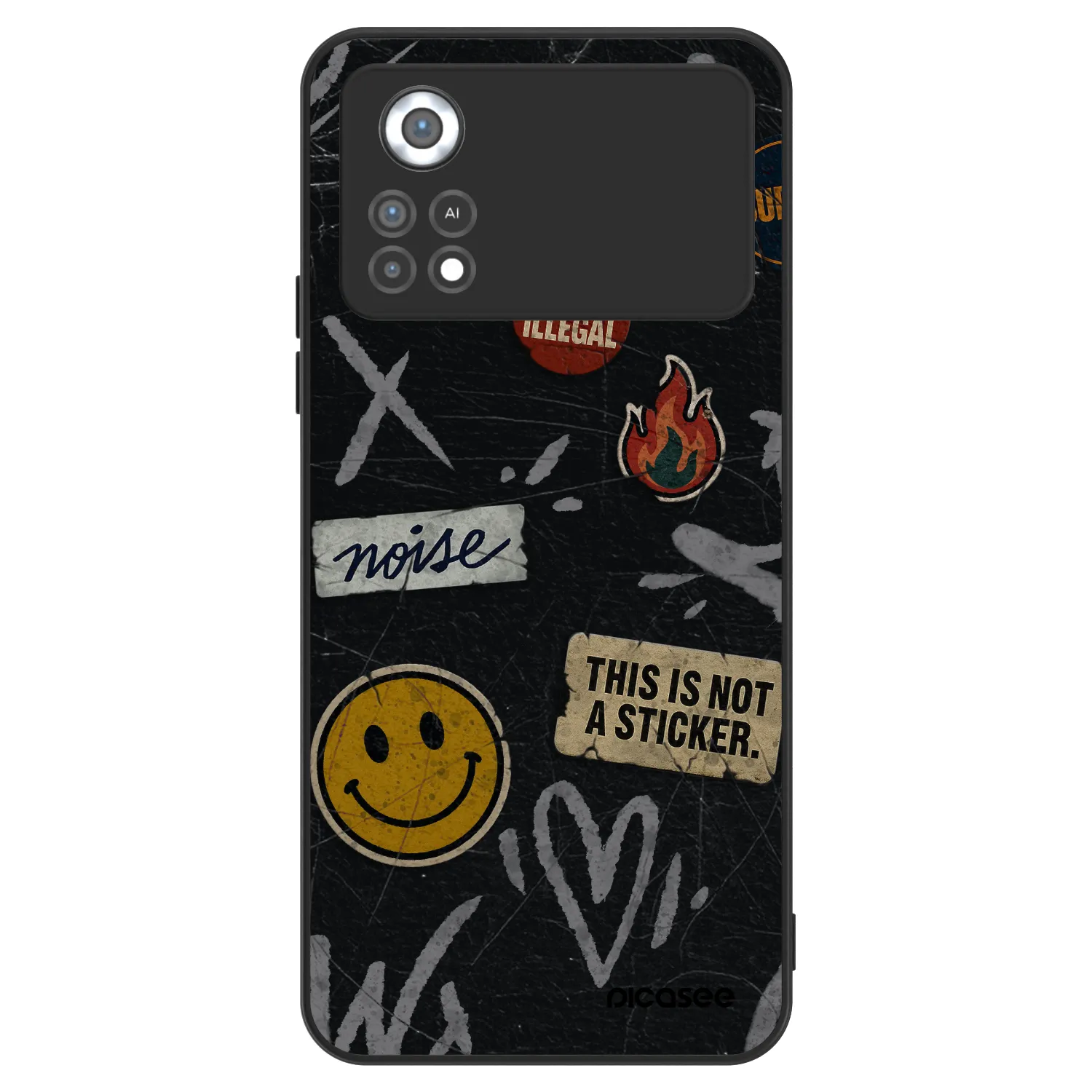 Picasee ULTIMATE CASE για Xiaomi Poco X4 Pro 5G - STICKERS x TAGS