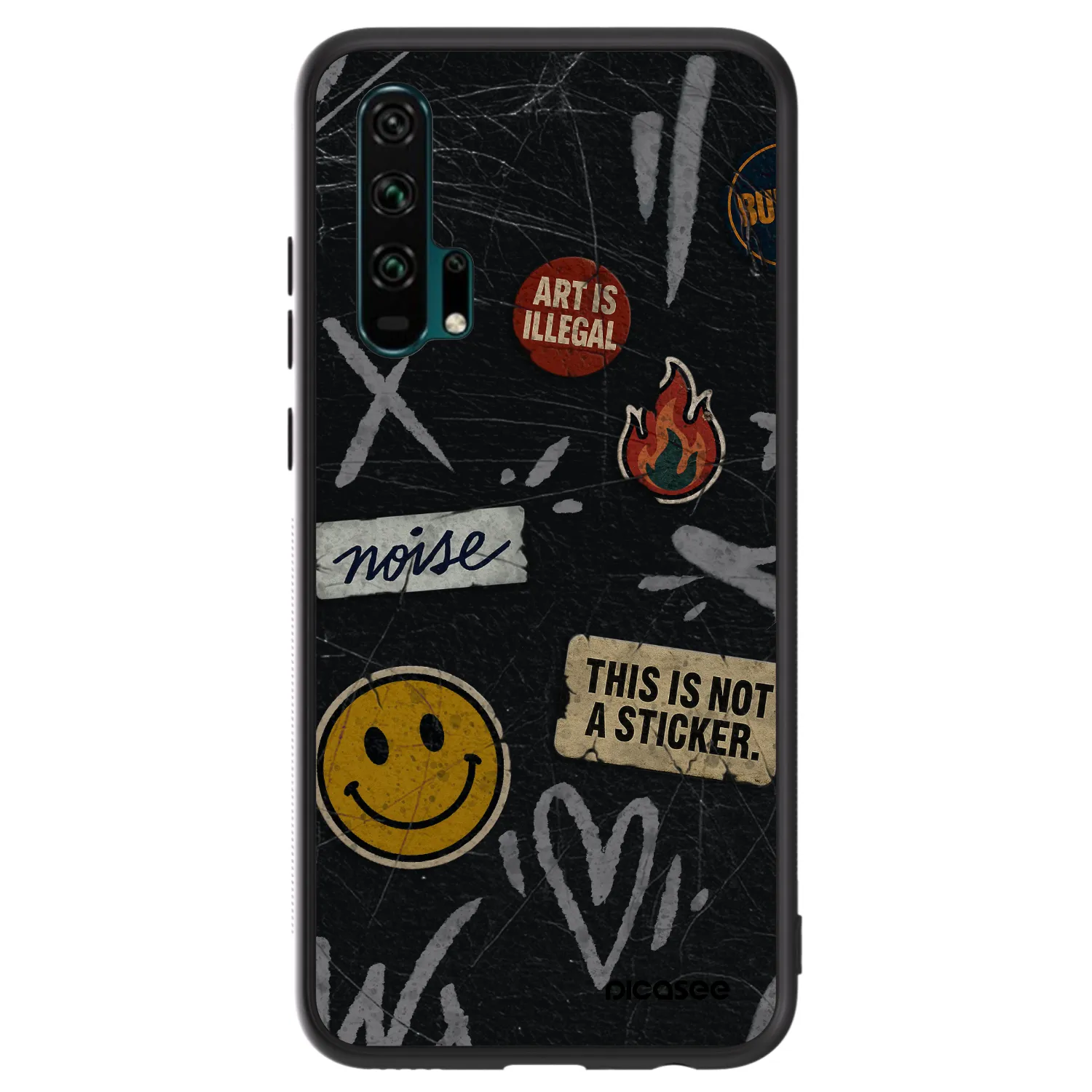 Picasee ULTIMATE CASE για Honor 20 Pro - STICKERS x TAGS