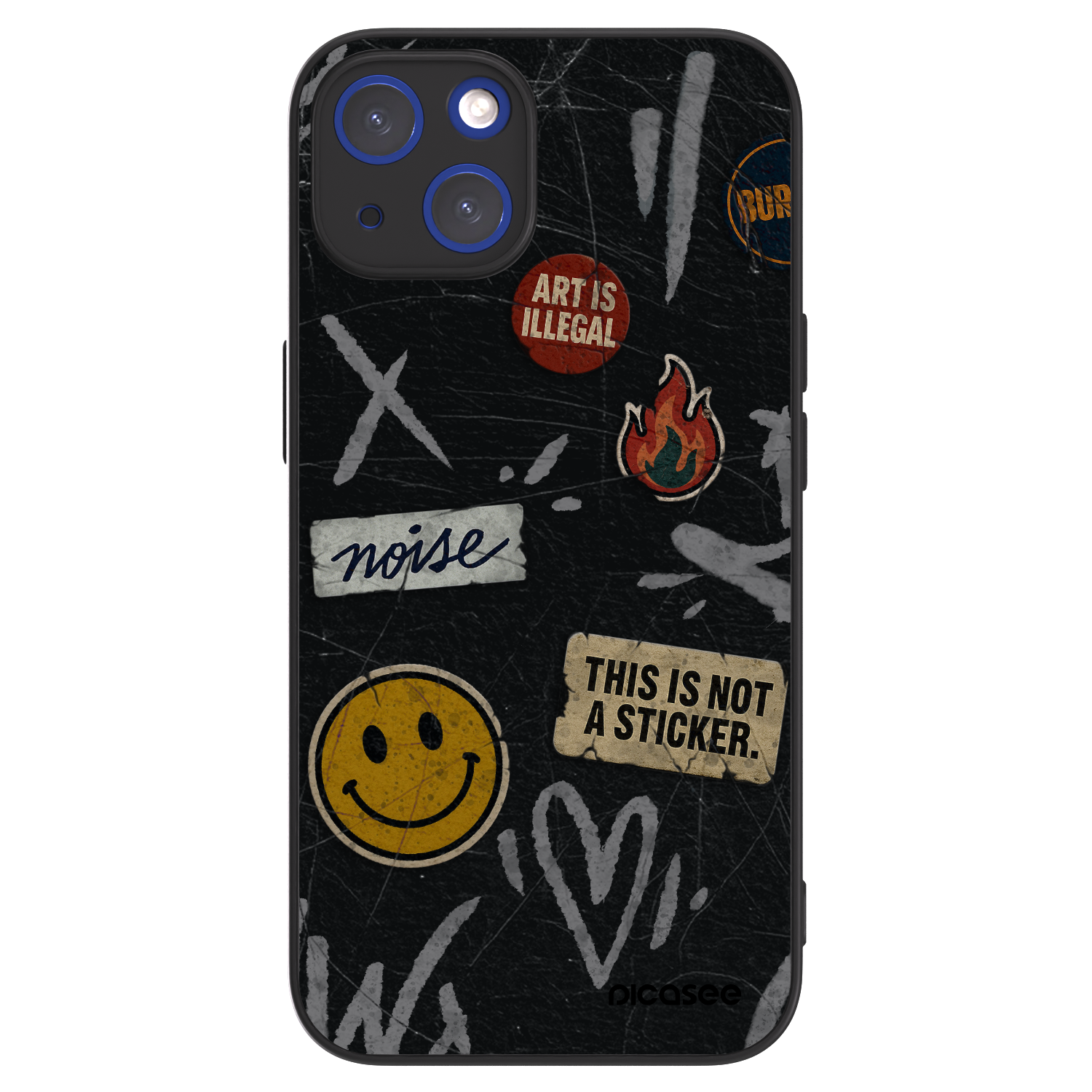 Picasee ULTIMATE CASE για Apple iPhone 14 - STICKERS x TAGS