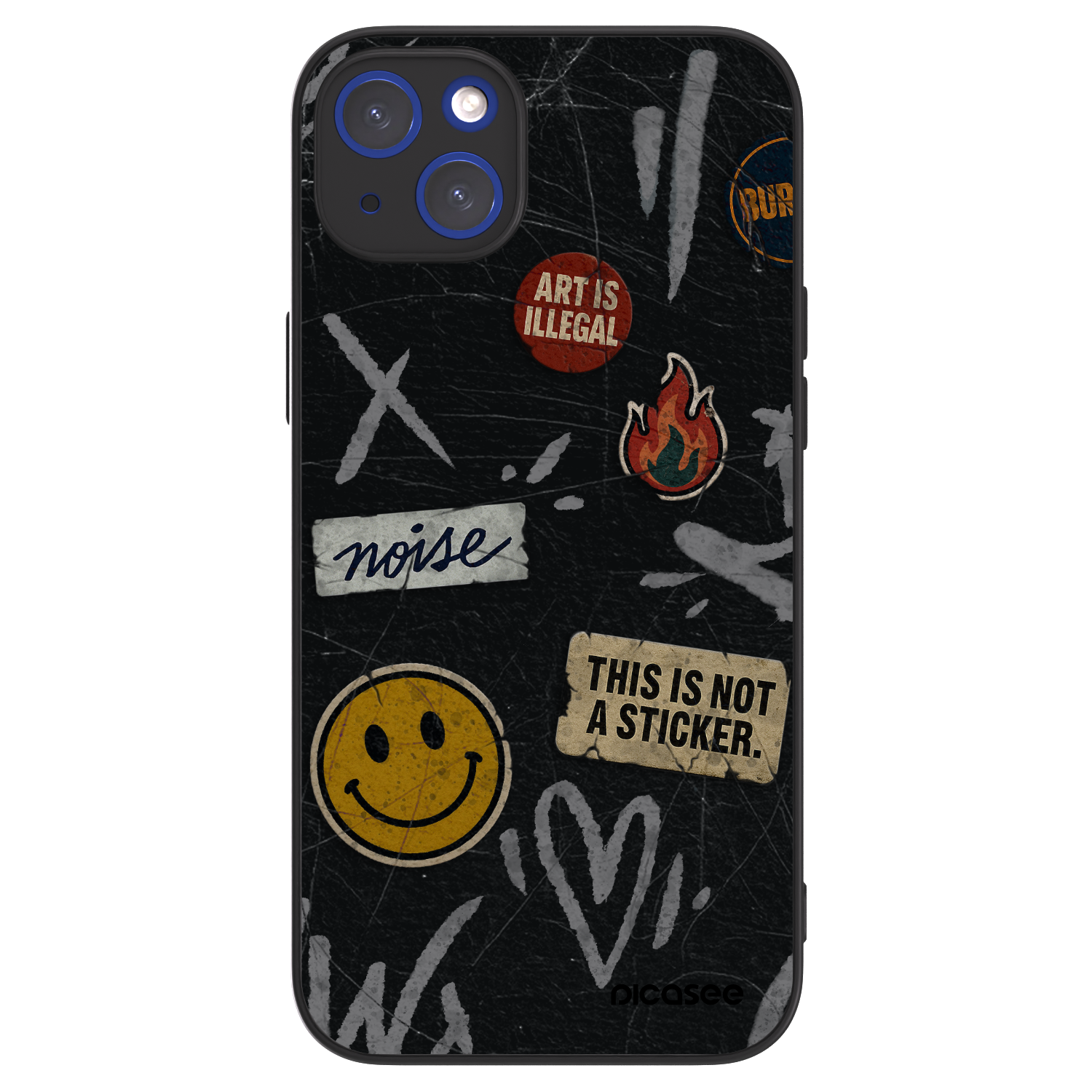 Picasee ULTIMATE CASE για Apple iPhone 14 Plus - STICKERS x TAGS