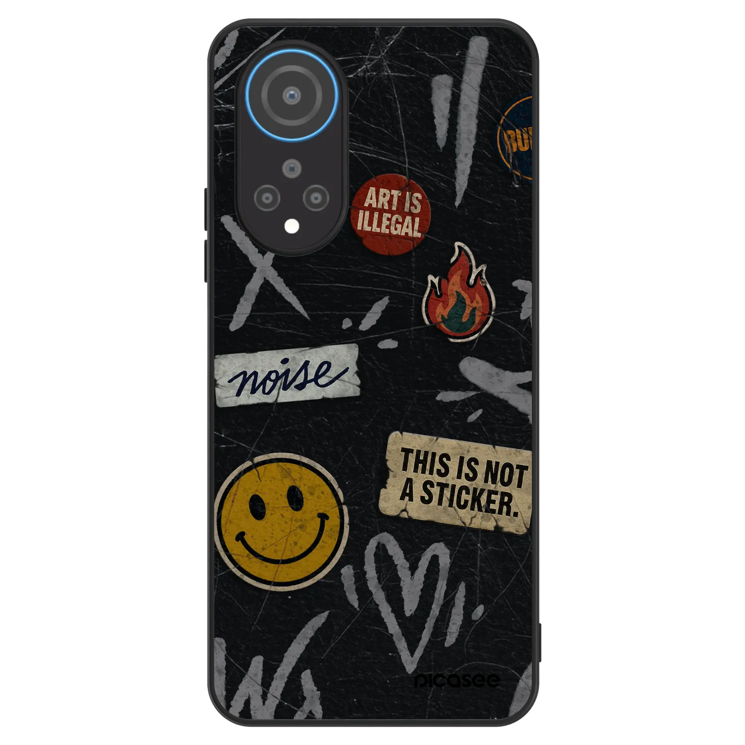 Picasee ULTIMATE CASE για Honor X7 - STICKERS x TAGS