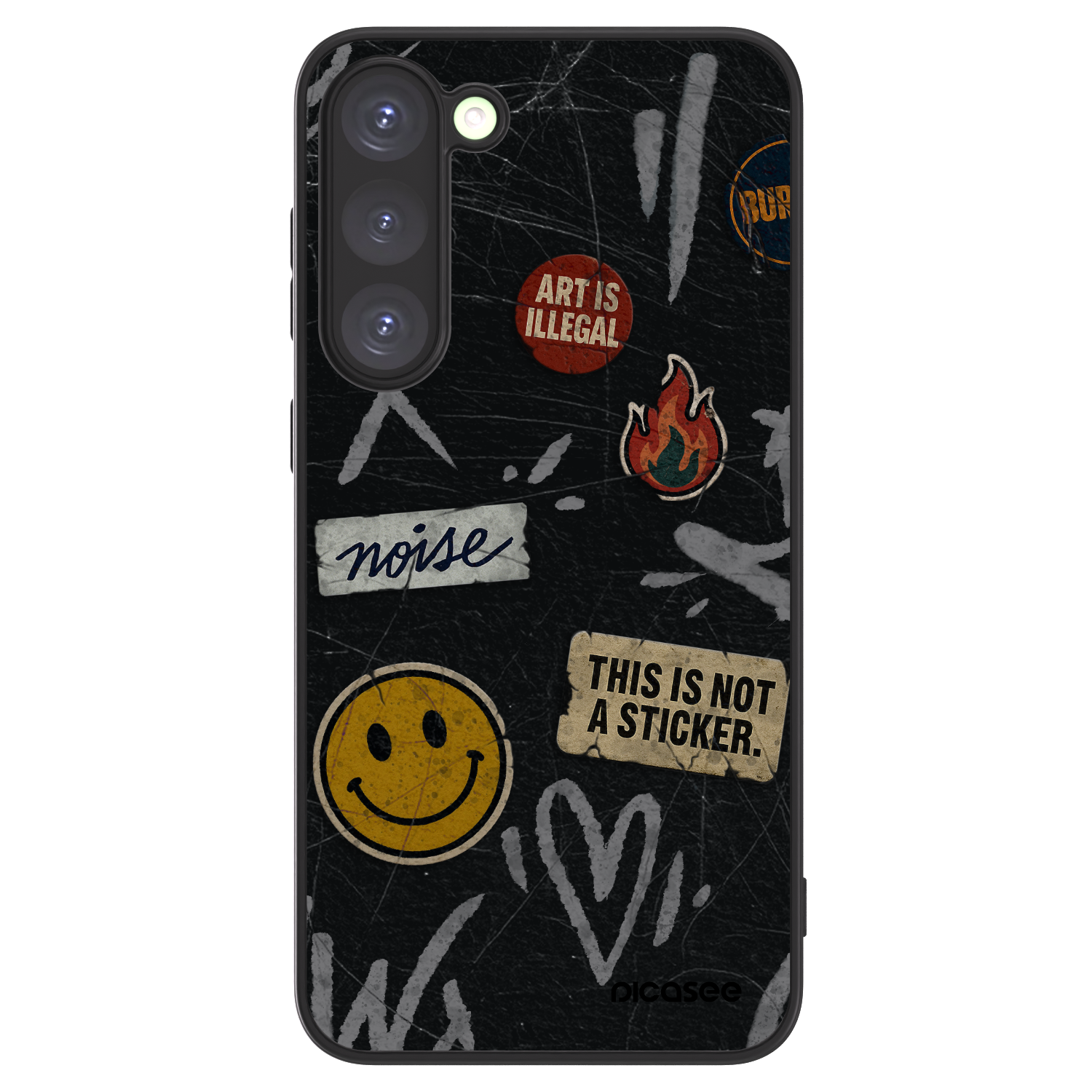 Picasee ULTIMATE CASE για Samsung Galaxy S23+ 5G - STICKERS x TAGS