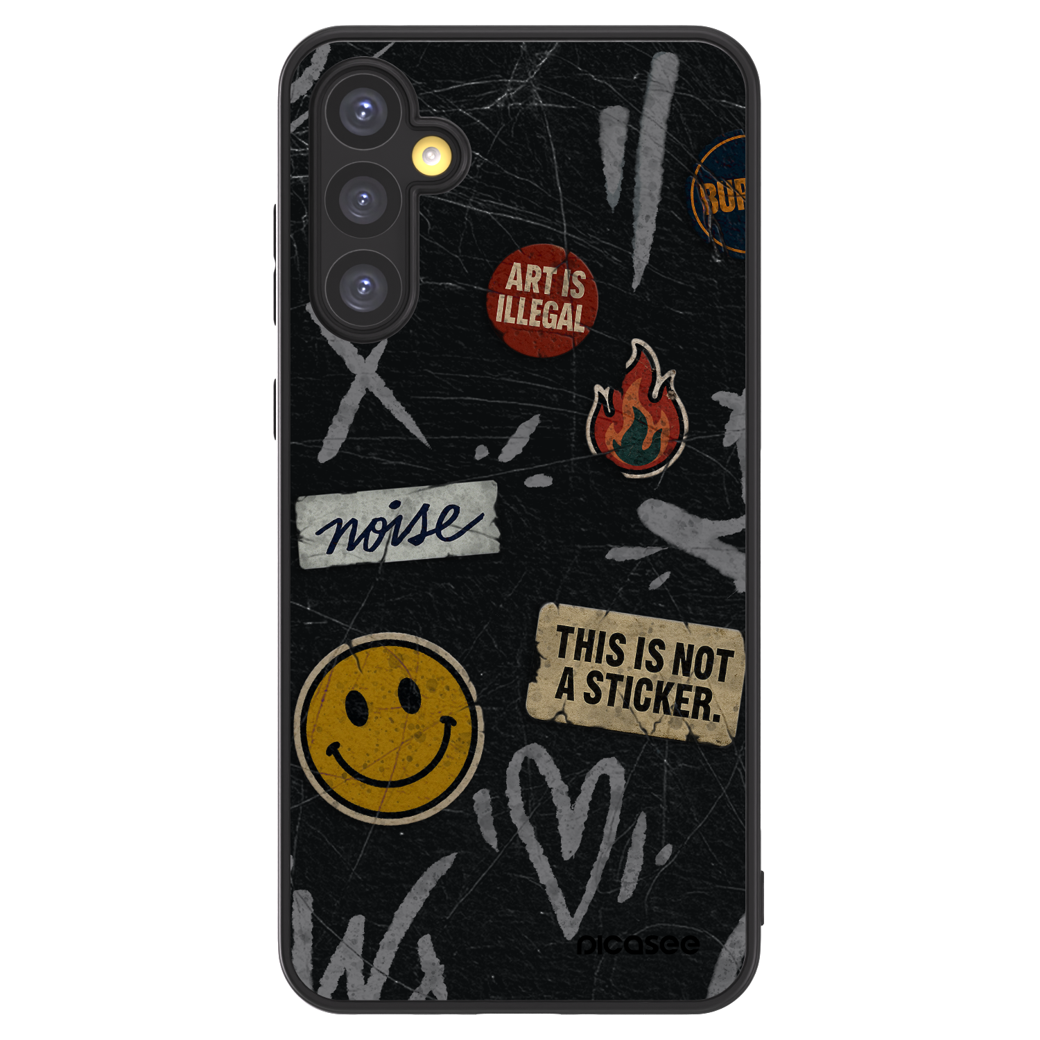 Picasee ULTIMATE CASE για Samsung Galaxy A34 5G A346B - STICKERS x TAGS