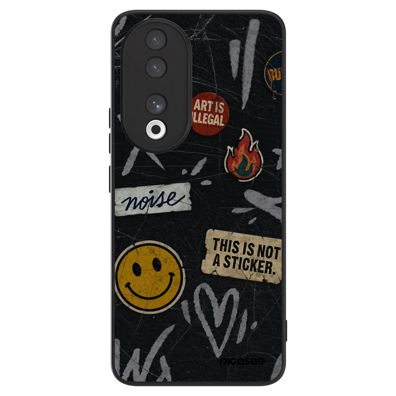 Picasee ULTIMATE CASE για Honor 90 5G - STICKERS x TAGS