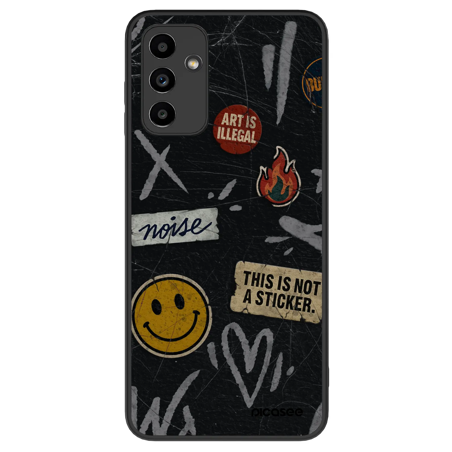 Picasee ULTIMATE CASE για Samsung Galaxy A04s A047F - STICKERS x TAGS