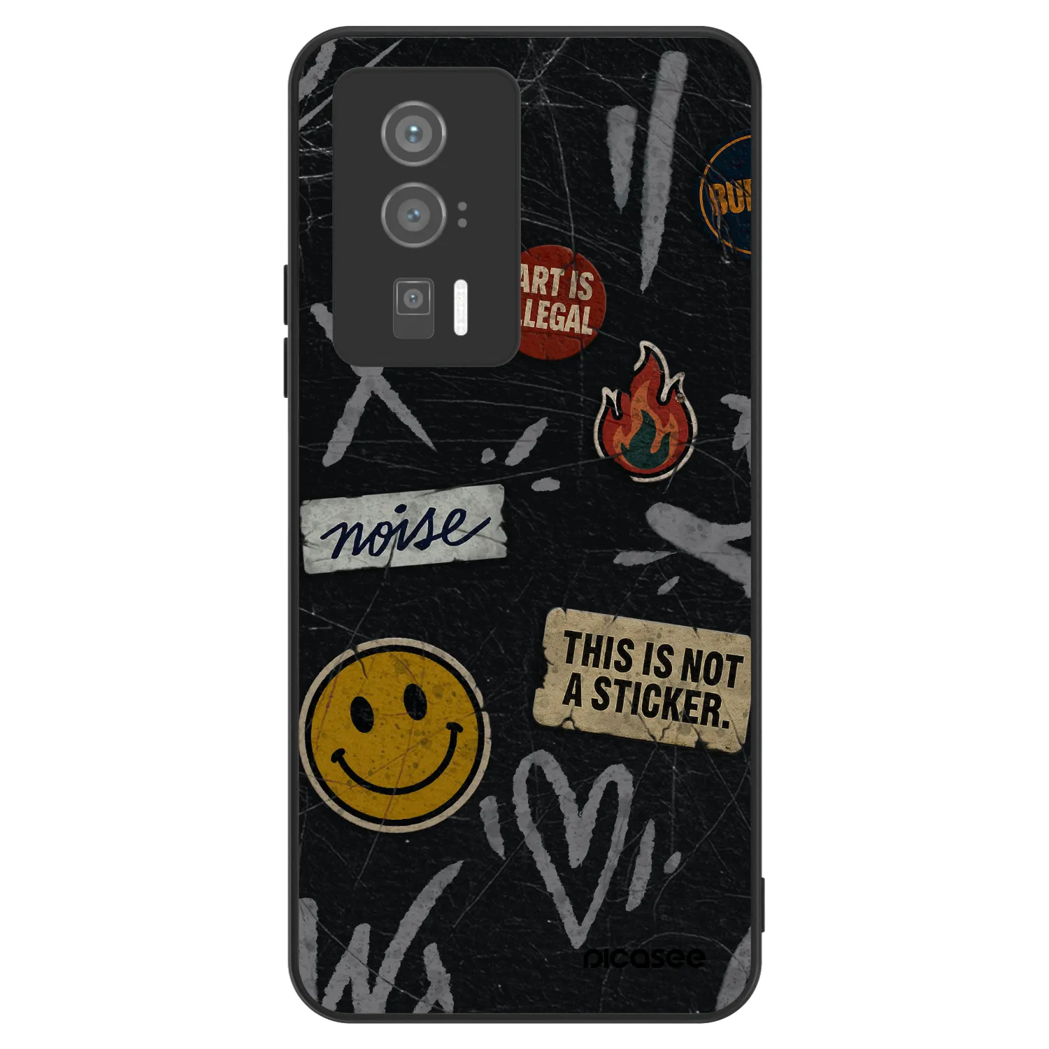 Picasee ULTIMATE CASE για Xiaomi Poco F5 Pro 5G - STICKERS x TAGS