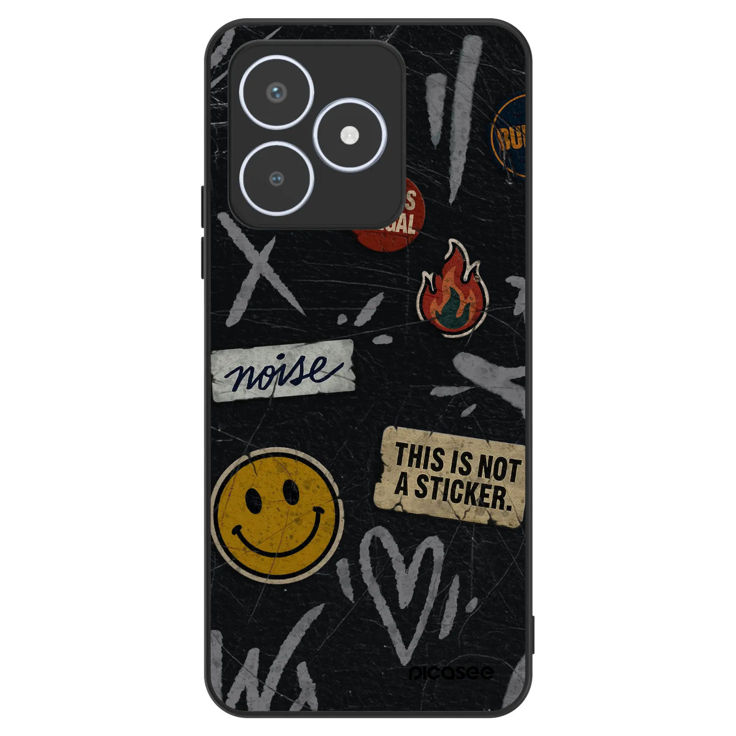 Picasee ULTIMATE CASE για Realme C53 - STICKERS x TAGS