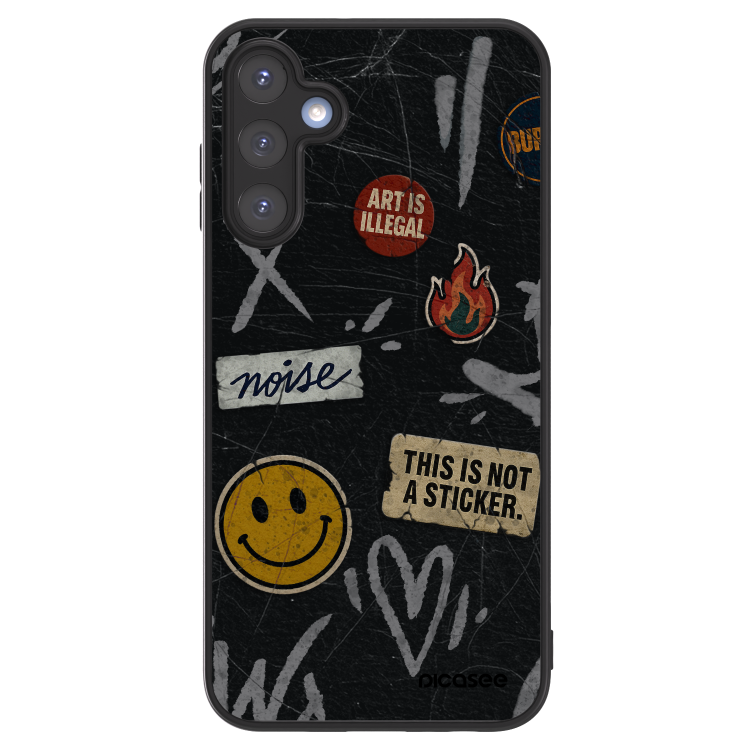 Picasee ULTIMATE CASE για Samsung Galaxy A15 A156B 5G - STICKERS x TAGS