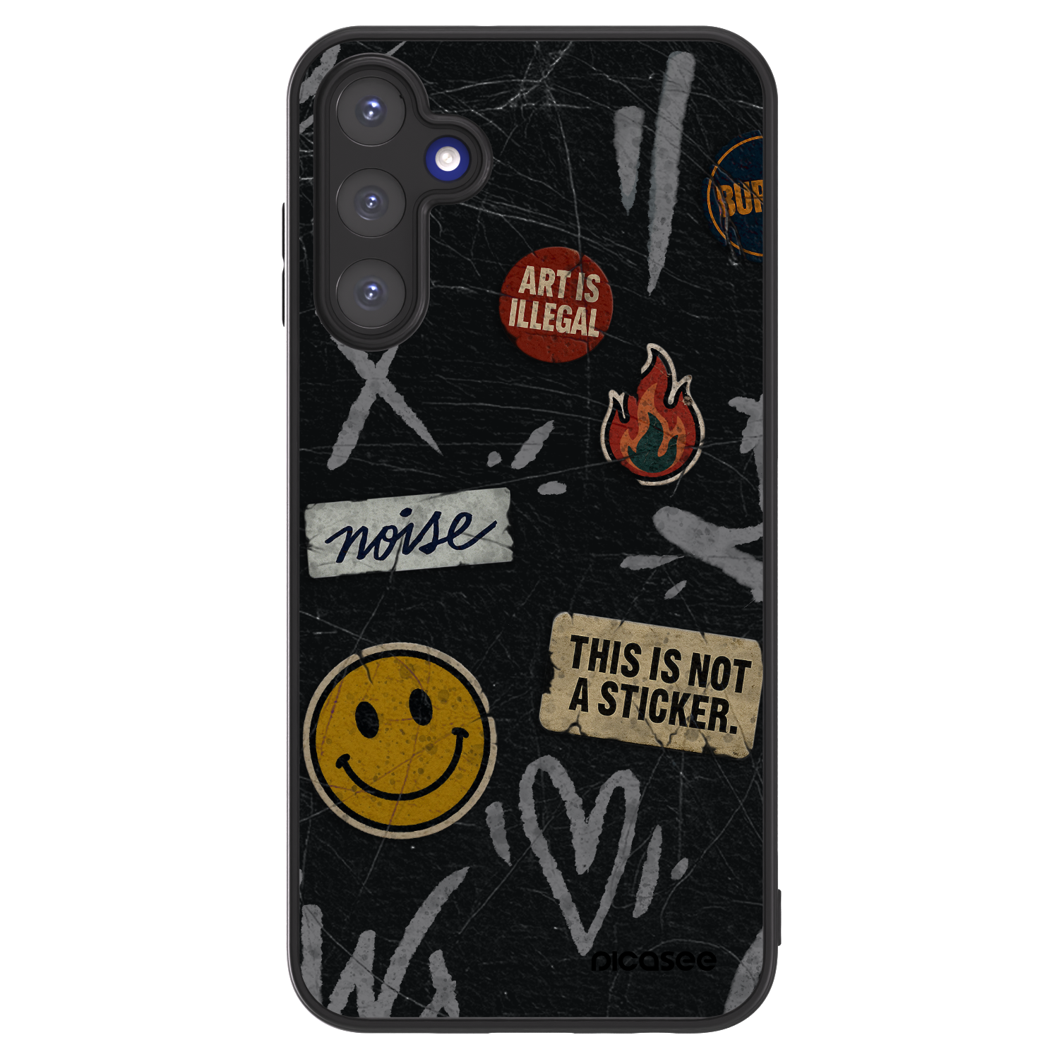 Picasee ULTIMATE CASE για Samsung Galaxy A15 A155F 4G - STICKERS x TAGS