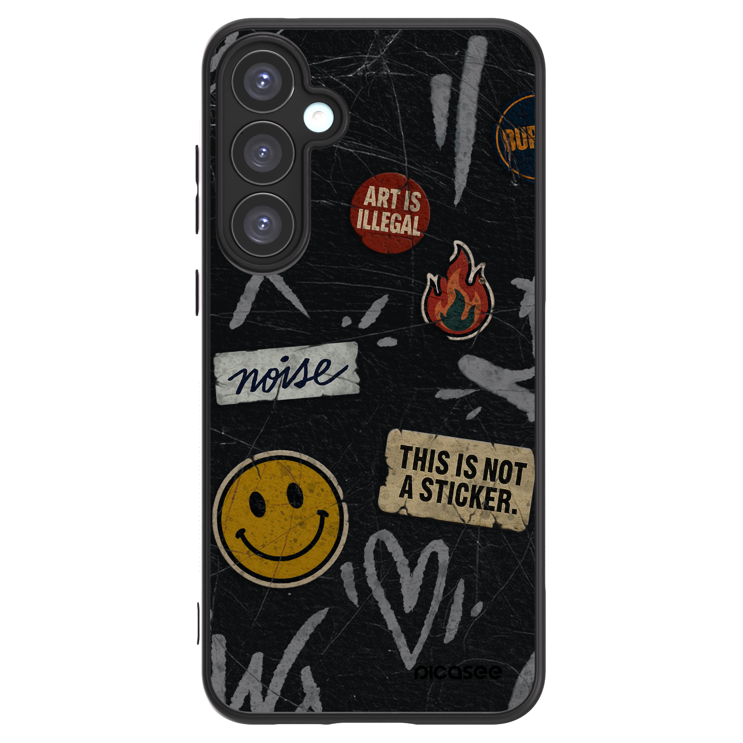 Picasee ULTIMATE CASE για Samsung Galaxy A55 5G A556B - STICKERS x TAGS