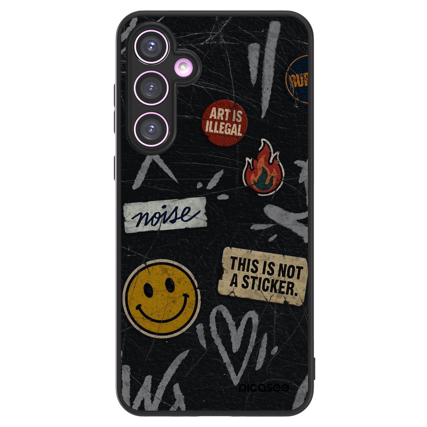 Picasee ULTIMATE CASE για Samsung Galaxy A35 5G A356B - STICKERS x TAGS