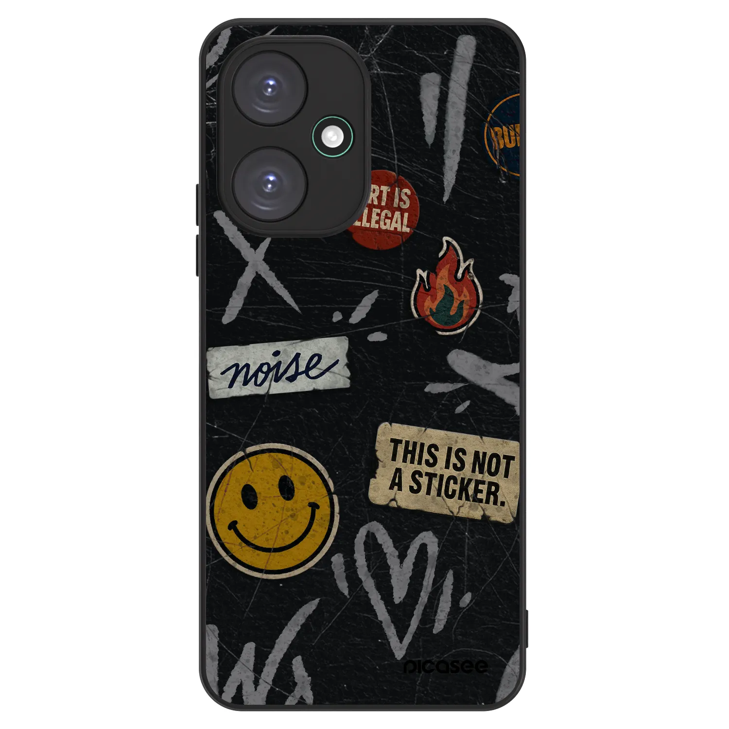 Picasee ULTIMATE CASE για Xiaomi Redmi 13C 5G - STICKERS x TAGS