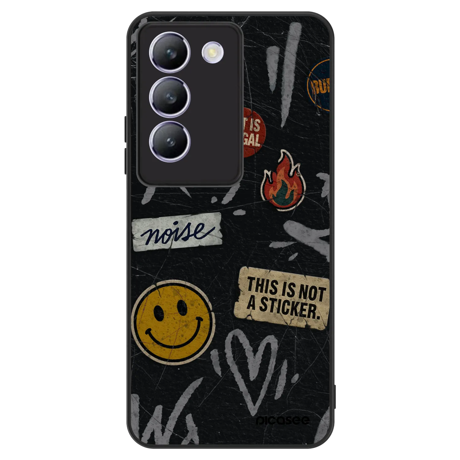 Picasee ULTIMATE CASE για Vivo V40 SE 5G - STICKERS x TAGS