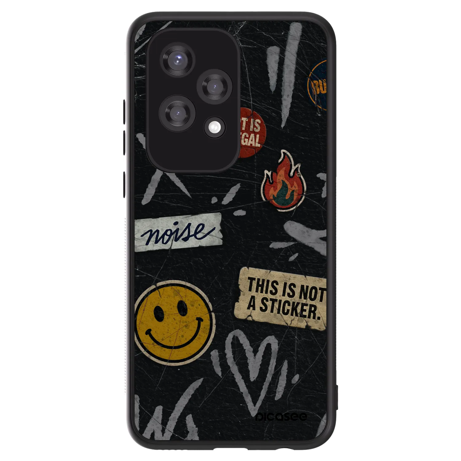 Picasee ULTIMATE CASE για Honor 200 Lite - STICKERS x TAGS