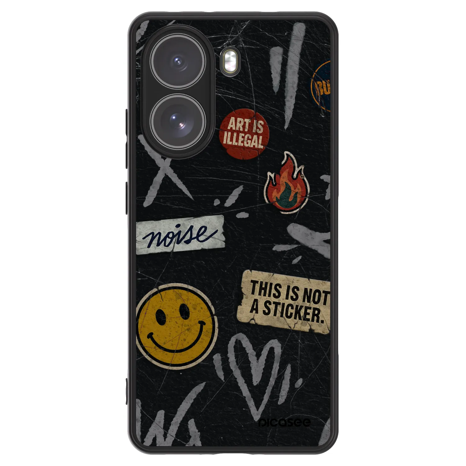 Picasee ULTIMATE CASE για Xiaomi Poco X7 Pro 5G - STICKERS x TAGS