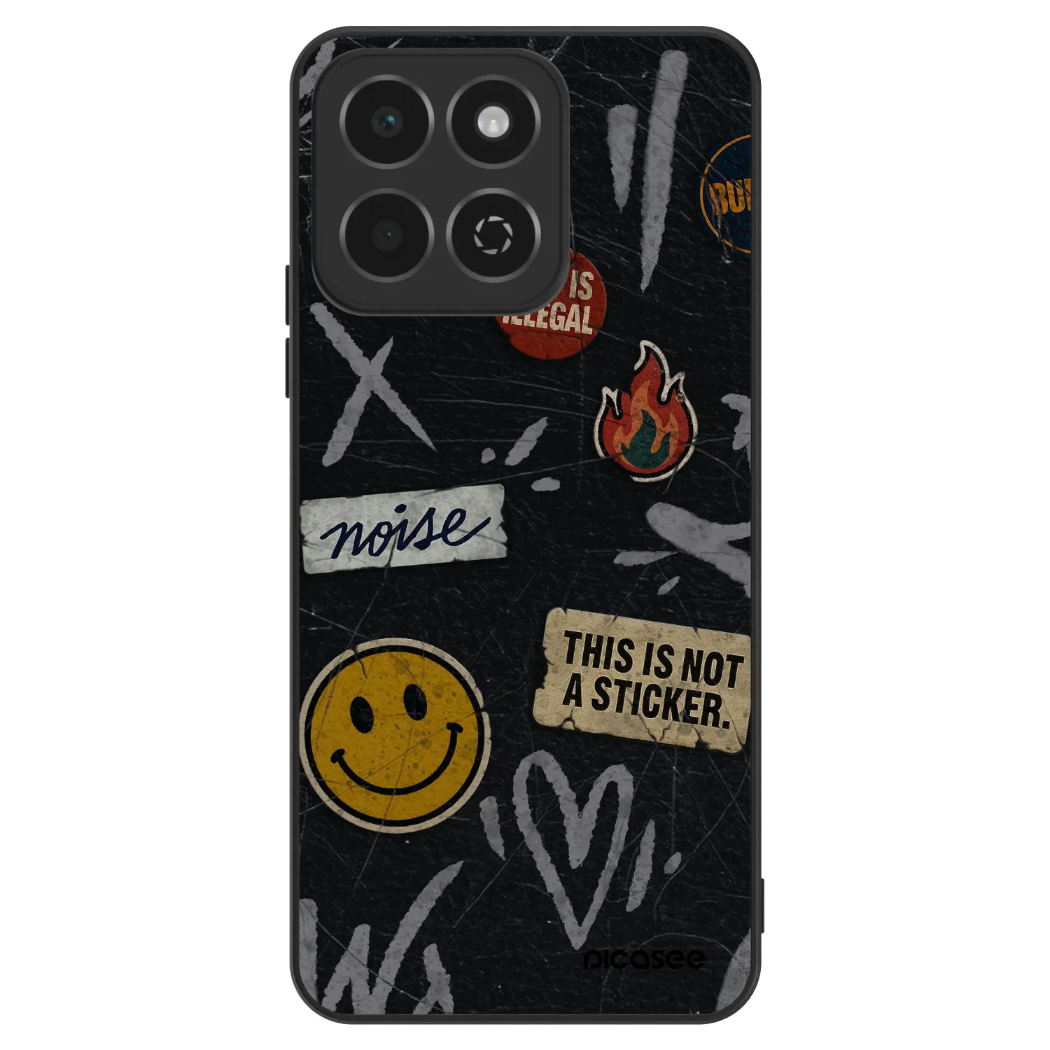 Picasee ULTIMATE CASE για Honor 200 Smart 5G - STICKERS x TAGS