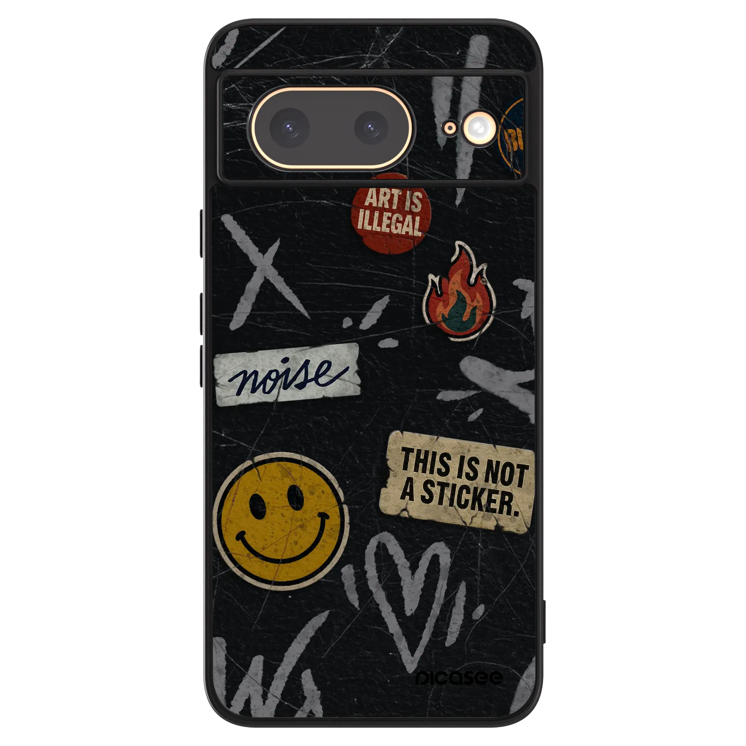 Picasee ULTIMATE CASE για Google Pixel 8 - STICKERS x TAGS