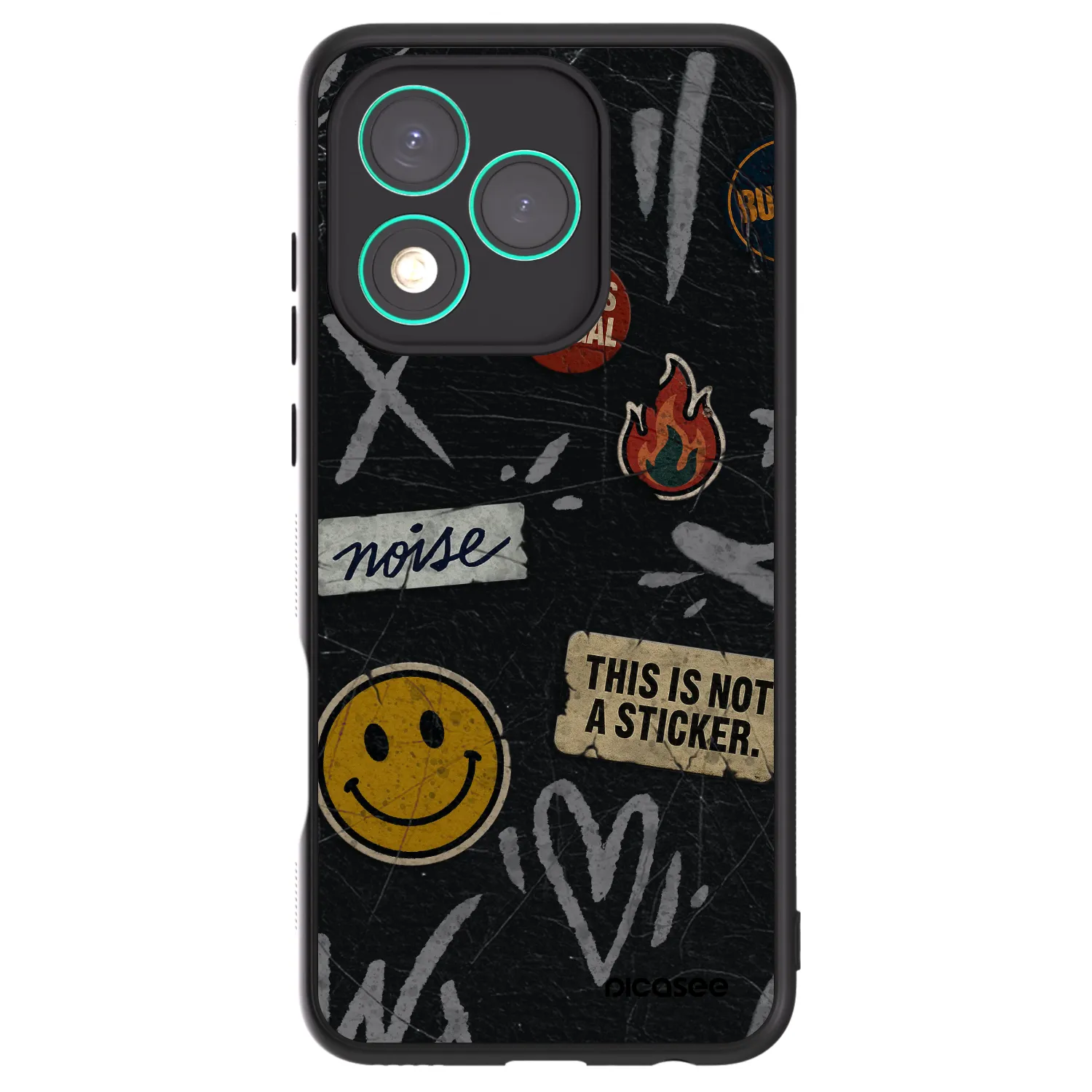 Picasee ULTIMATE CASE για Honor 400 Lite 5G - STICKERS x TAGS