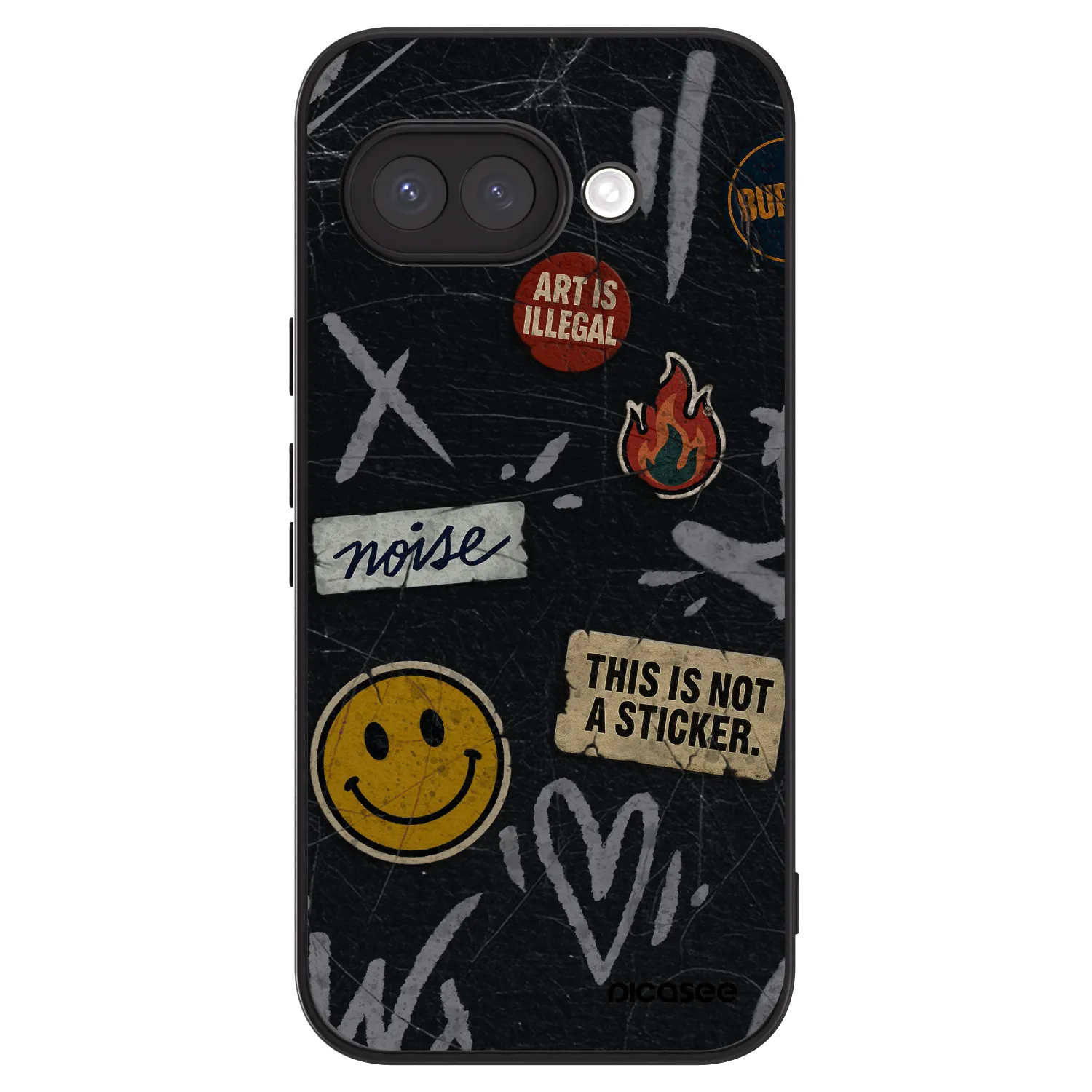 Picasee ULTIMATE CASE για Google Pixel 9a - STICKERS x TAGS