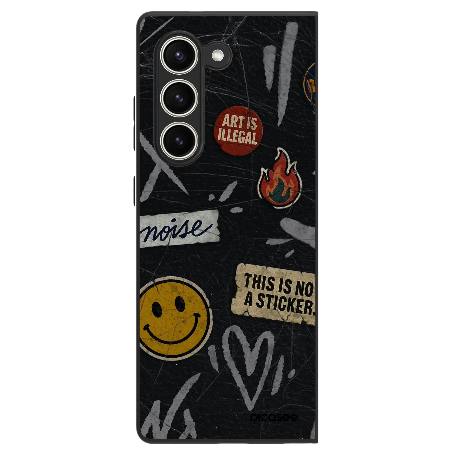 Picasee ULTIMATE CASE για Samsung Galaxy Z Fold5 5G - STICKERS x TAGS