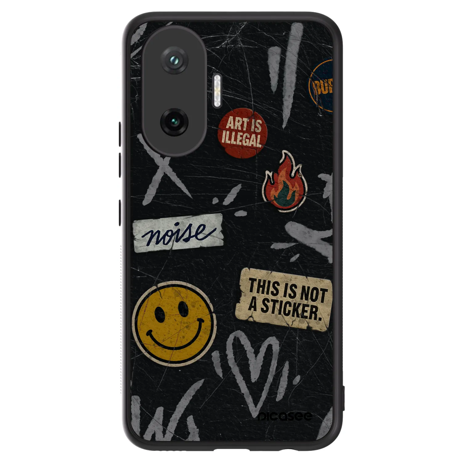 Picasee ULTIMATE CASE για Xiaomi Poco F7 5G - STICKERS x TAGS