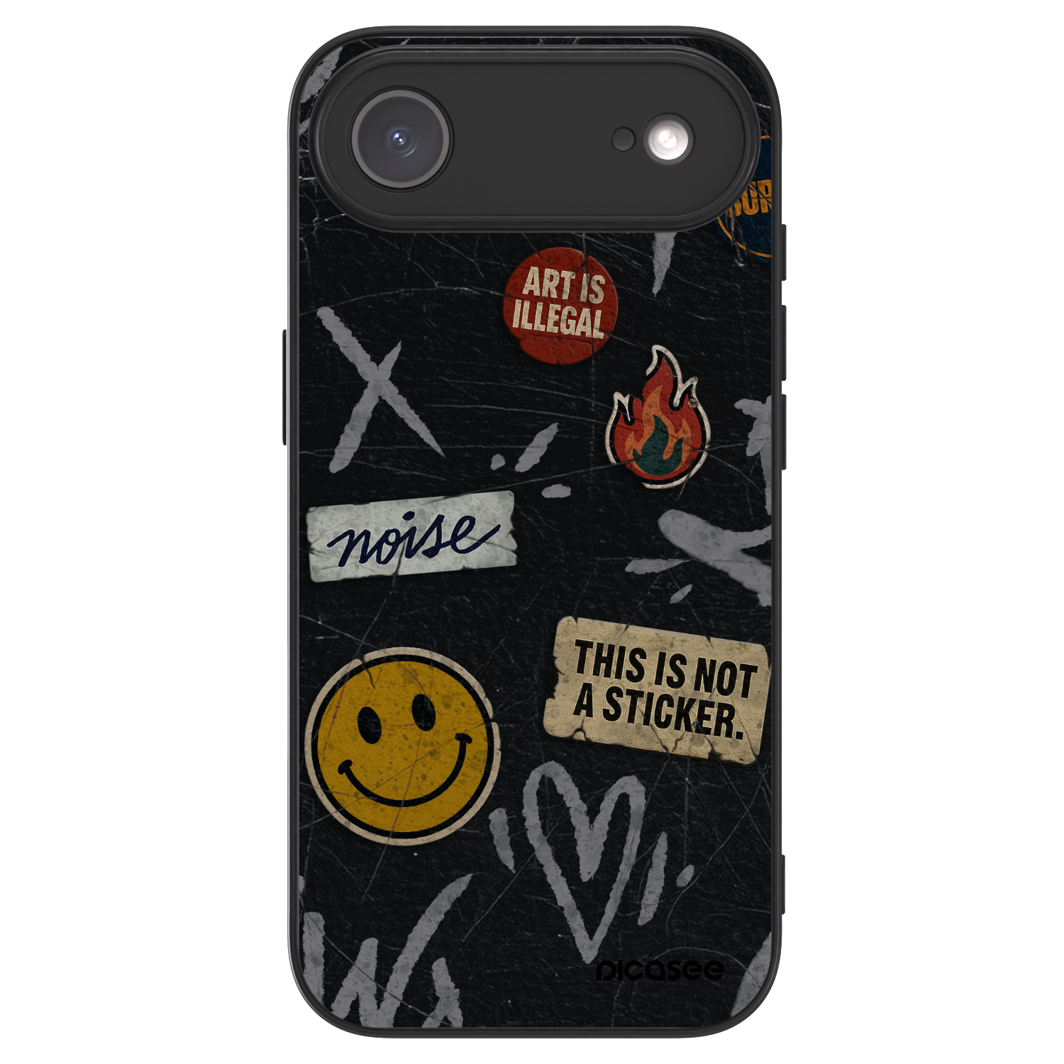 Picasee ULTIMATE CASE για Apple iPhone Air - STICKERS x TAGS