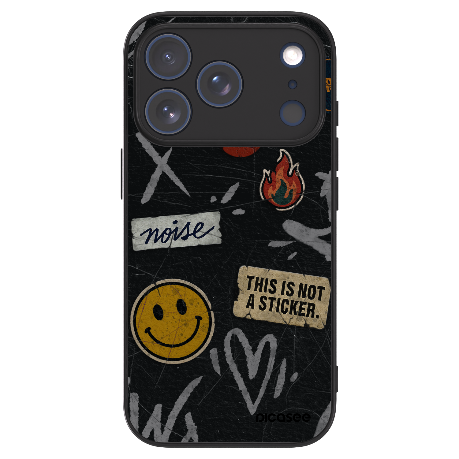 Picasee ULTIMATE CASE για Apple iPhone 17 Pro - STICKERS x TAGS