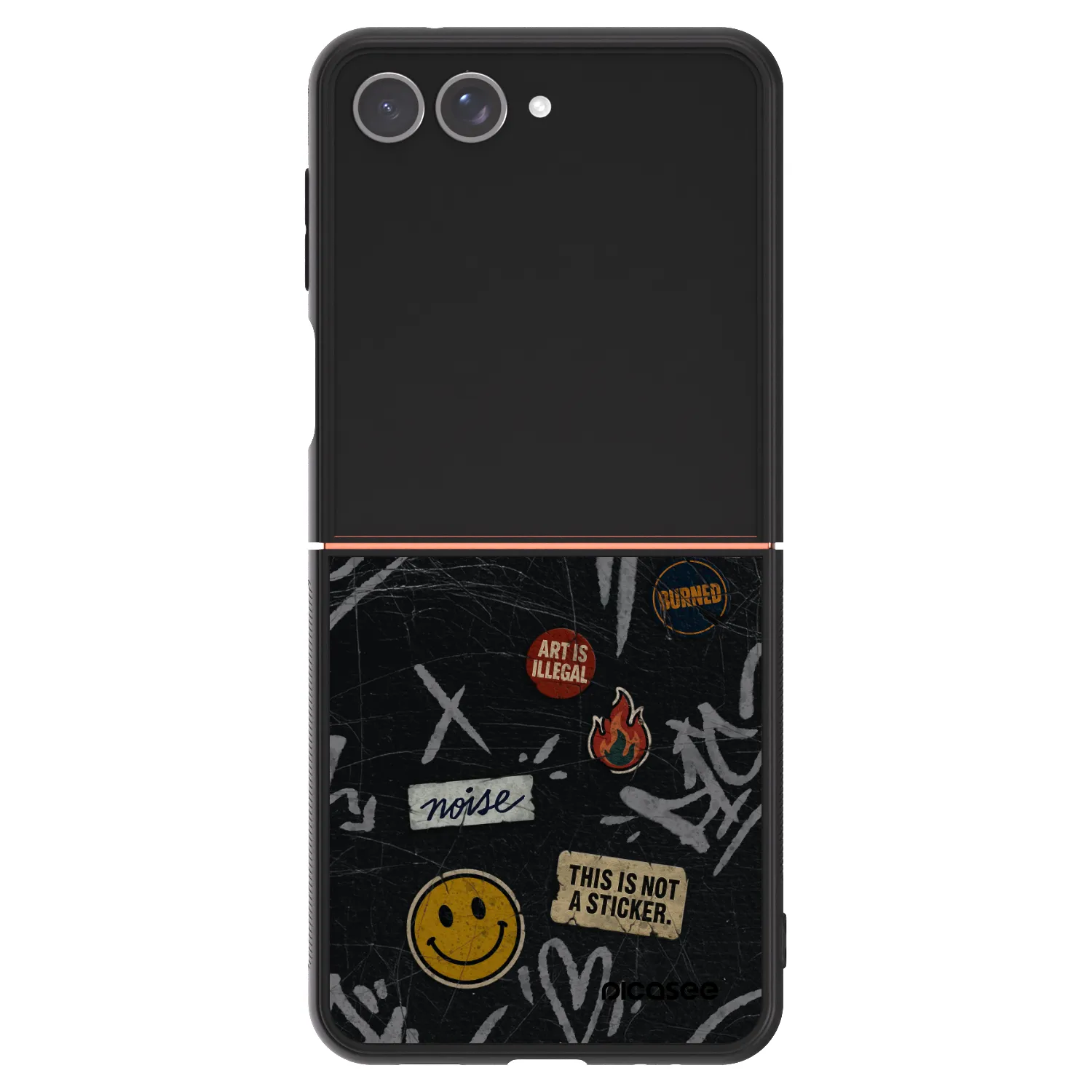 Picasee ULTIMATE CASE για Samsung Galaxy Z Flip7 5G - STICKERS x TAGS