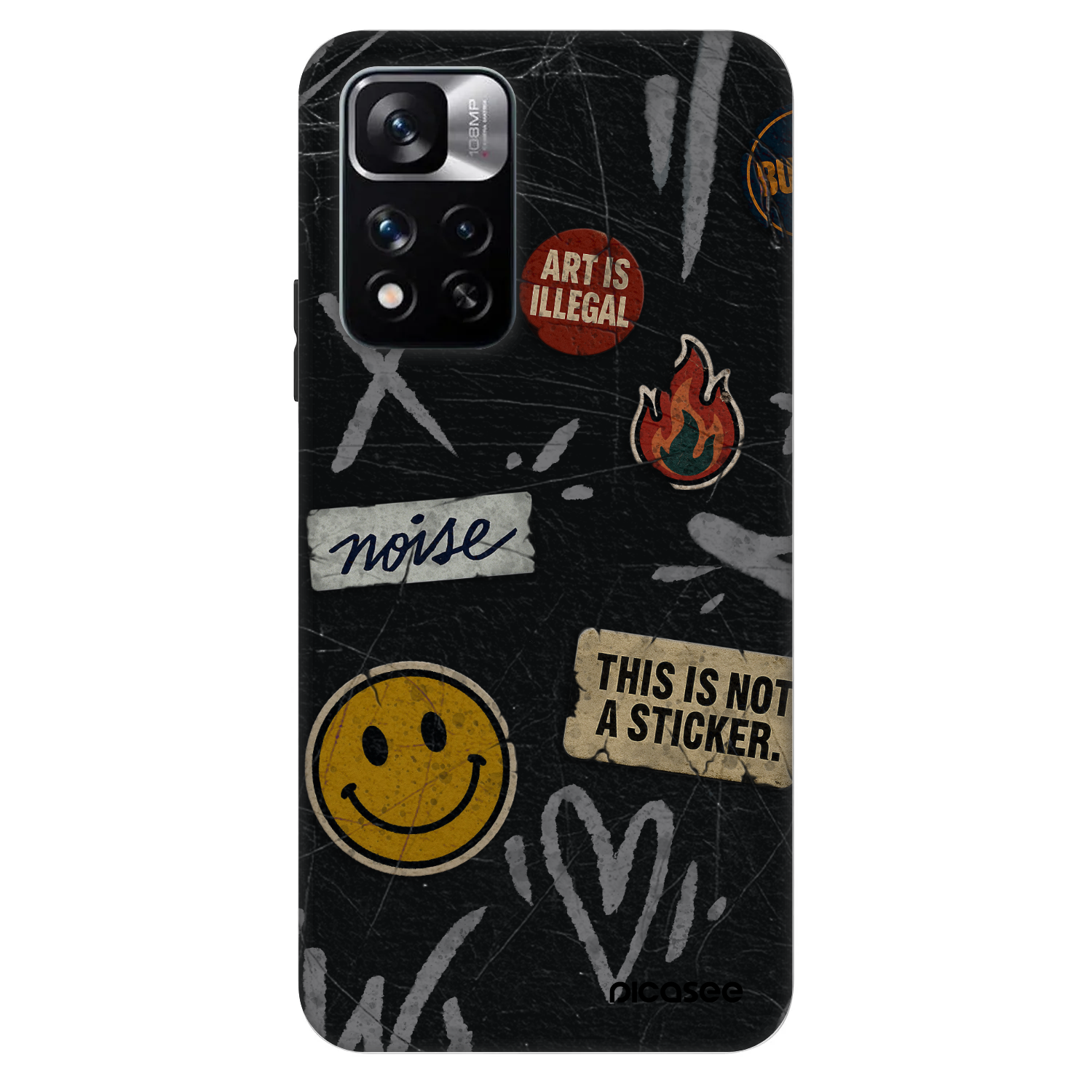 Picasee Fashion Case για Xiaomi Redmi Note 11 Pro 5G - STICKERS x TAGS