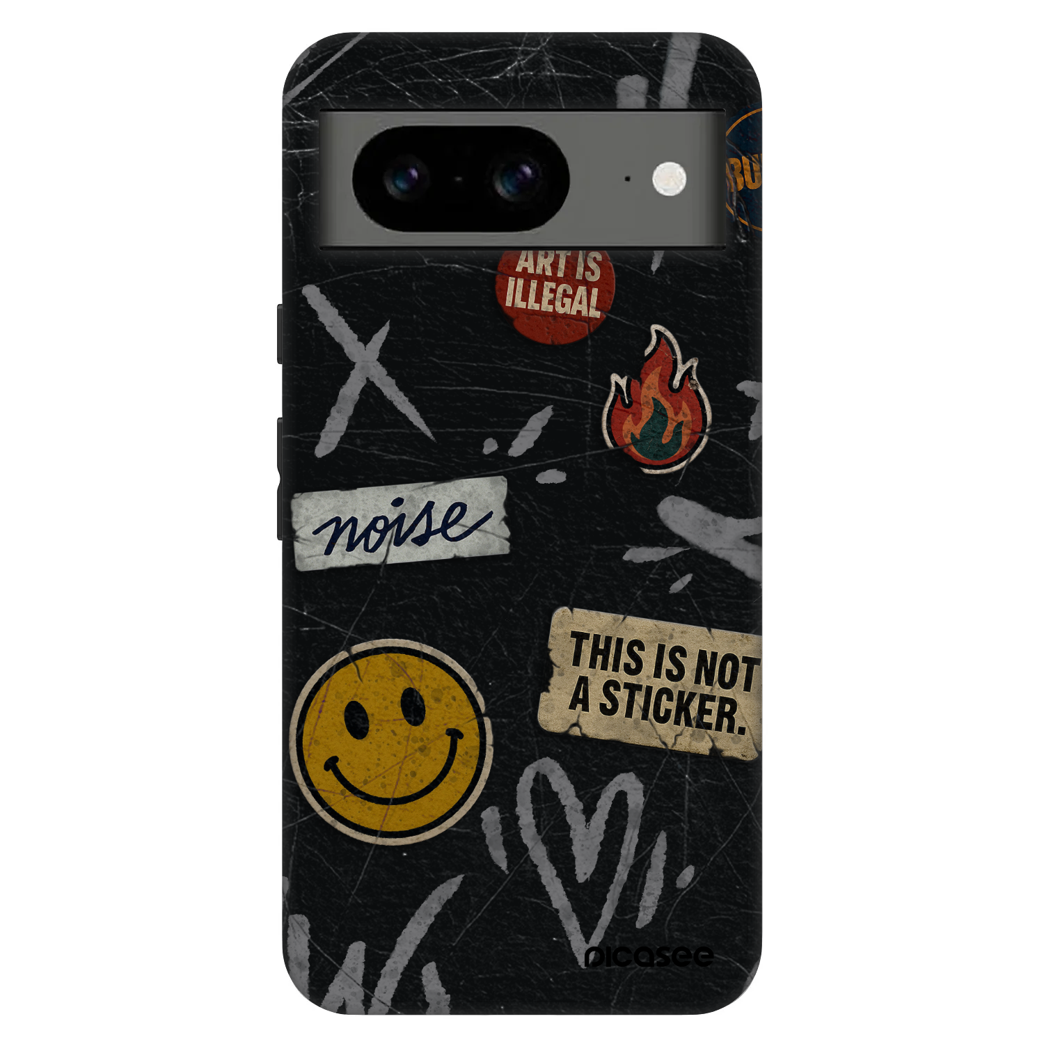 Picasee Fashion Case για Google Pixel 8 Pro - STICKERS x TAGS