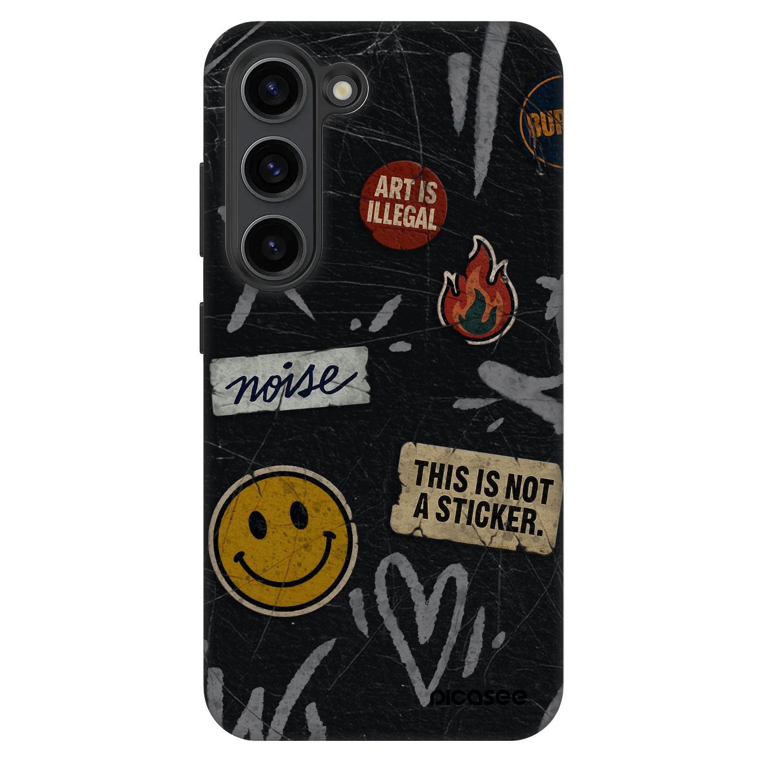 Picasee Fashion Case για Samsung Galaxy S23+ 5G - STICKERS x TAGS