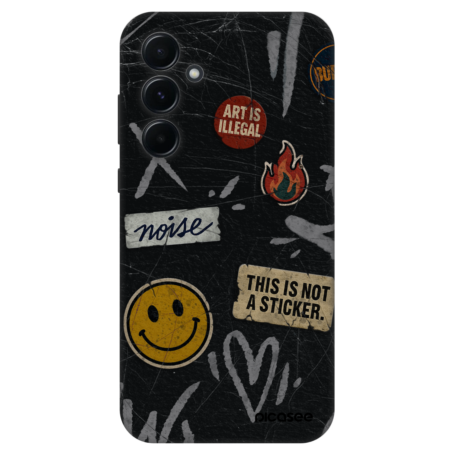 Picasee Fashion Case για Samsung Galaxy A55 5G A556B - STICKERS x TAGS