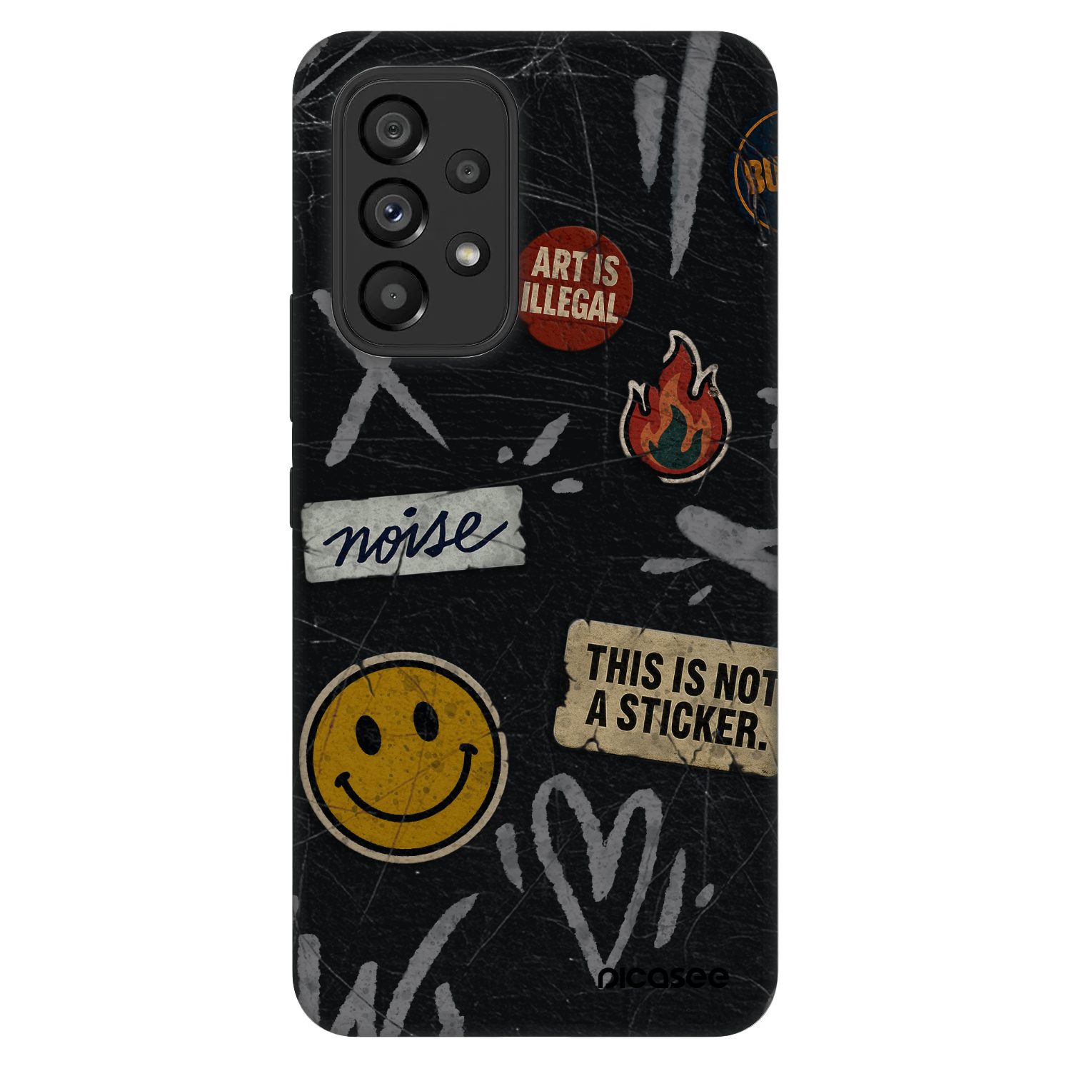 Picasee Fashion Case για Samsung Galaxy A53 5G A536 - STICKERS x TAGS
