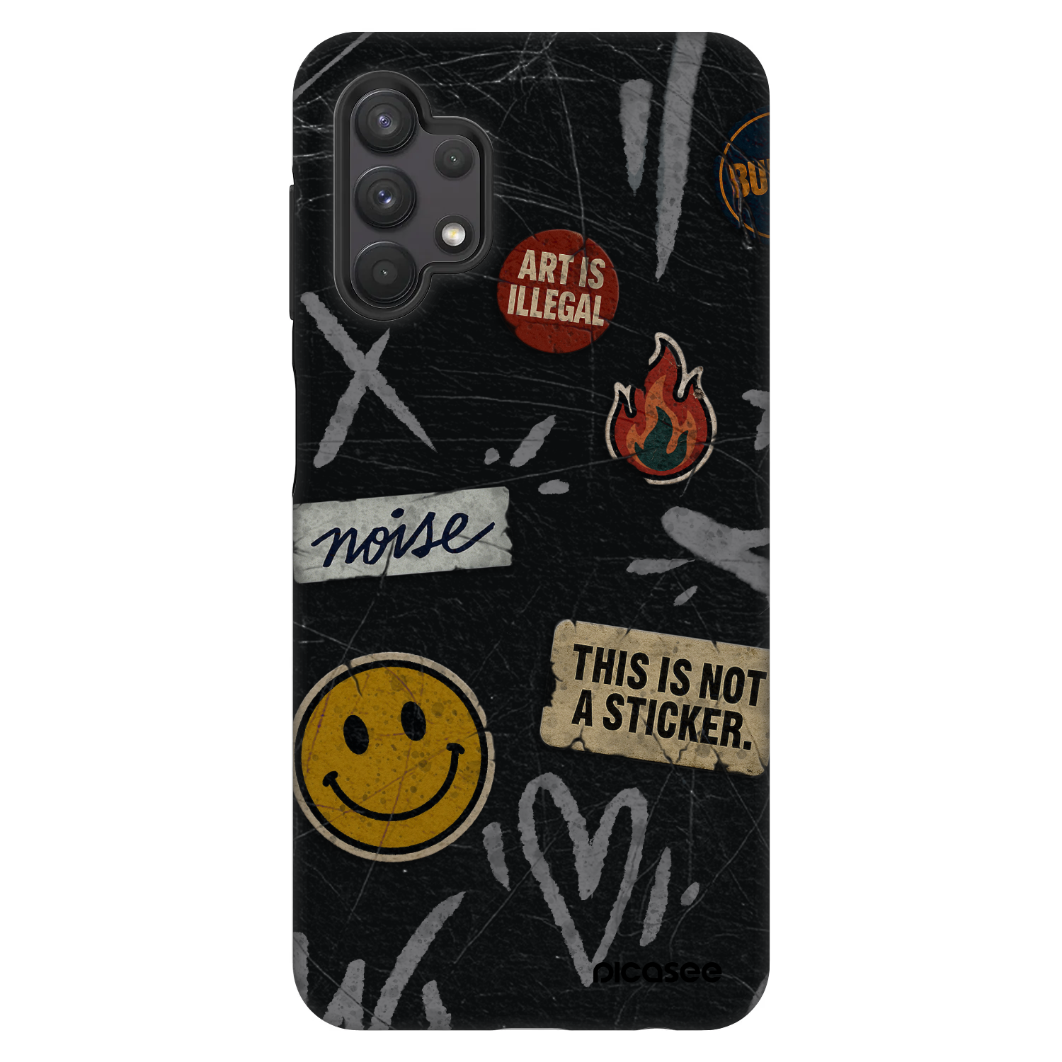 Picasee Fashion Case για Samsung Galaxy A32 5G A326B - STICKERS x TAGS