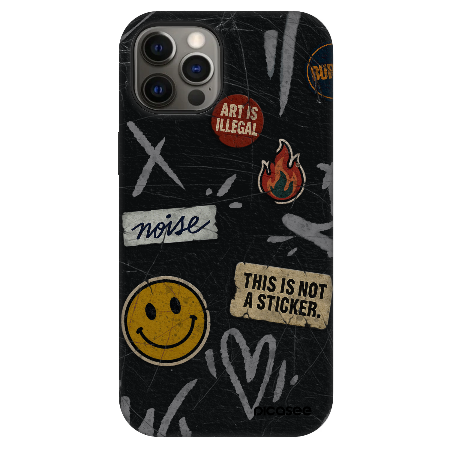 Picasee Fashion Case MagSafe για Apple iPhone 12 Pro - STICKERS x TAGS