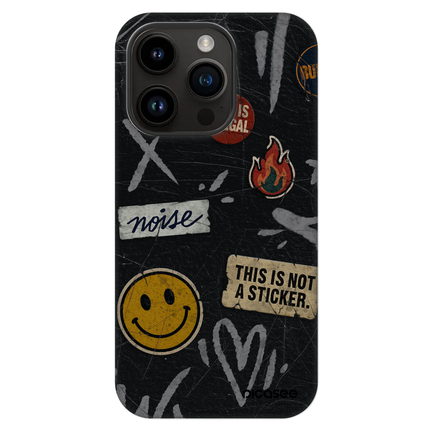 Picasee Fashion Case MagSafe για Apple iPhone 14 Pro - STICKERS x TAGS