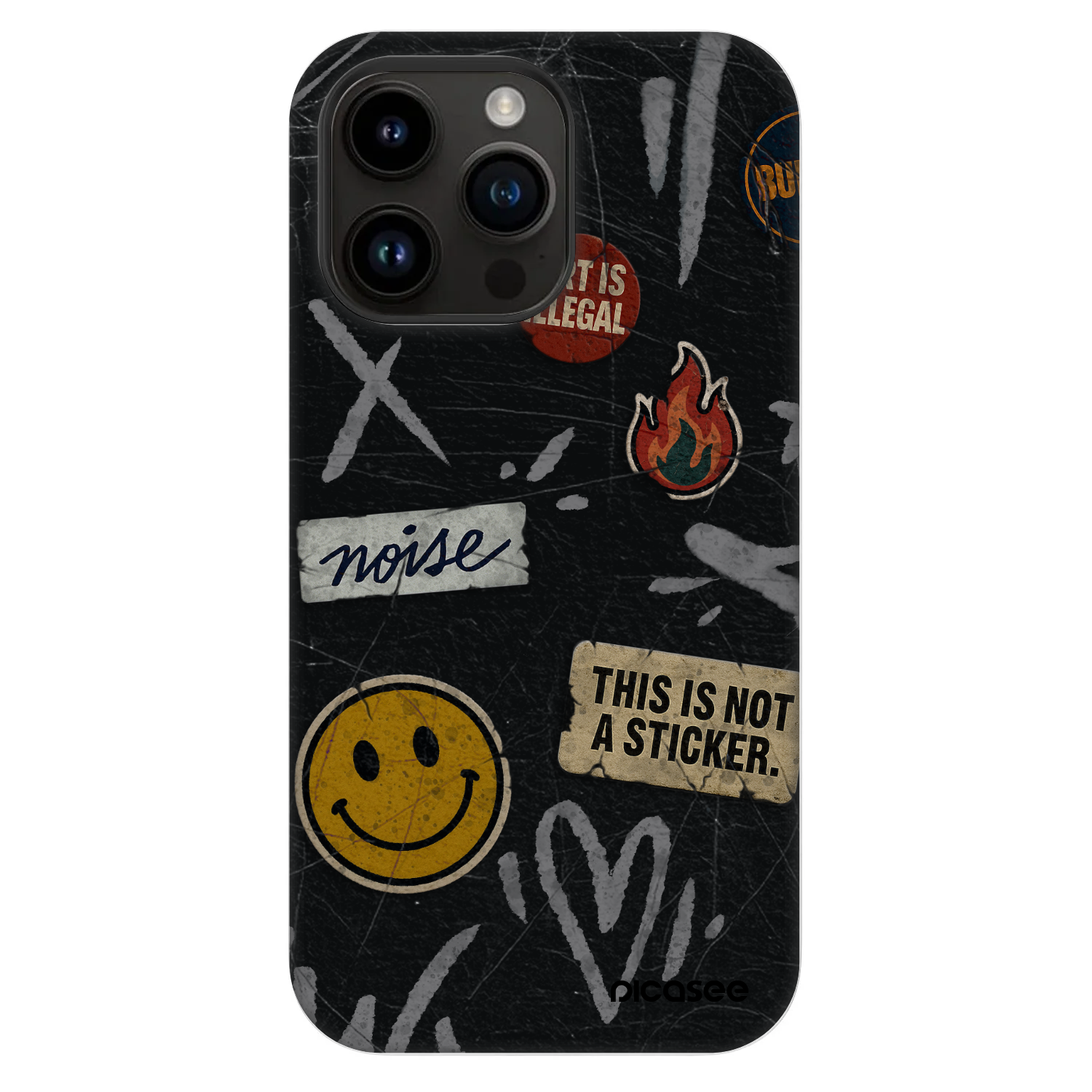Picasee Fashion Case MagSafe για Apple iPhone 14 Pro Max - STICKERS x TAGS