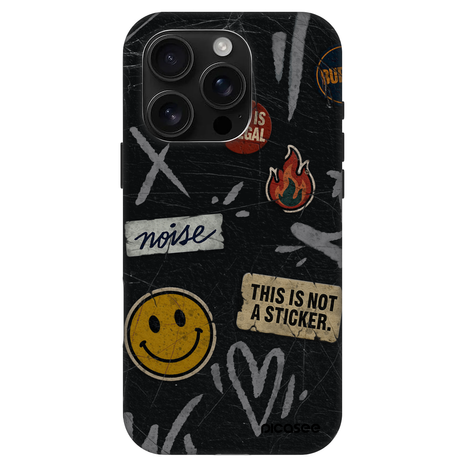 Picasee Fashion Case MagSafe για Apple iPhone 16 Pro - STICKERS x TAGS