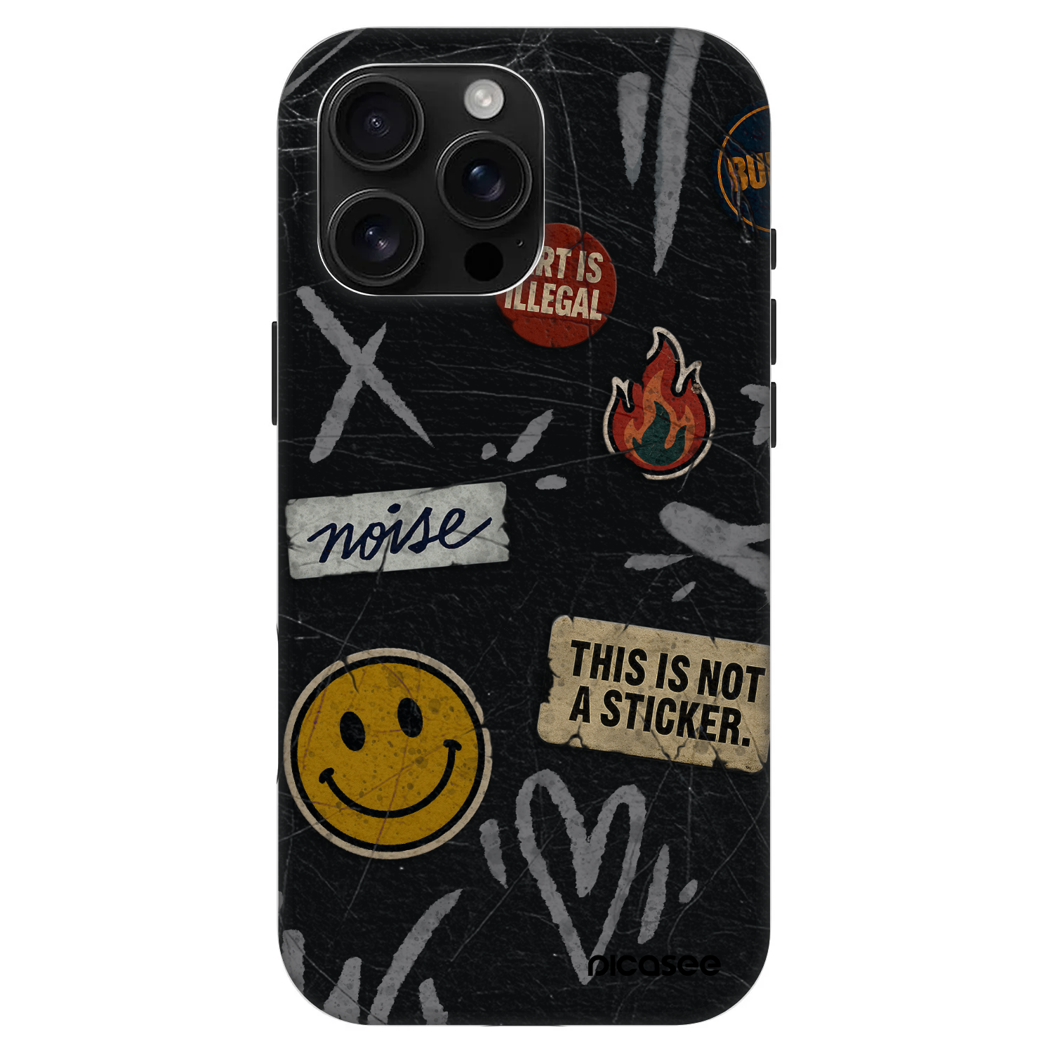 Picasee Fashion Case MagSafe για Apple iPhone 16 Pro Max - STICKERS x TAGS